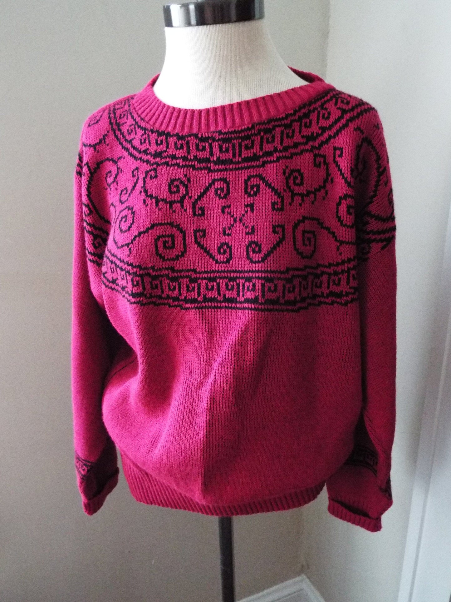 Vintage Womens Long Sleeve Sweater by Ifi