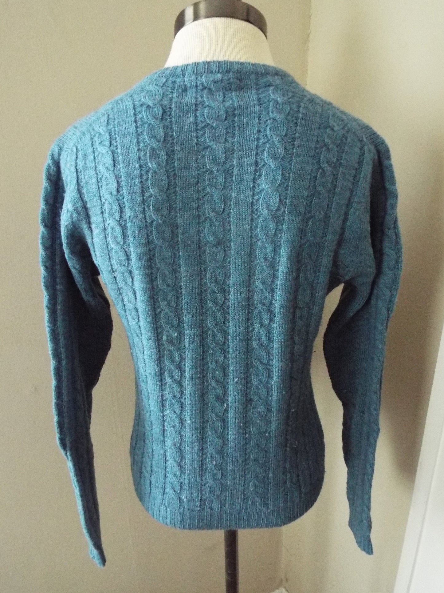 Vintage Womens Long Sleeve Blue Sweater by Jantzen