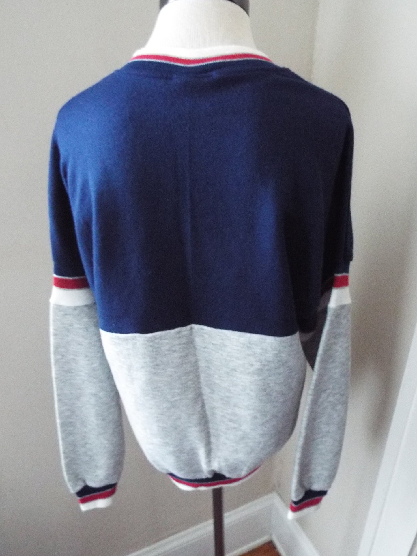Vintage Vee Neck Sweatshirt by Gearing Up Sport