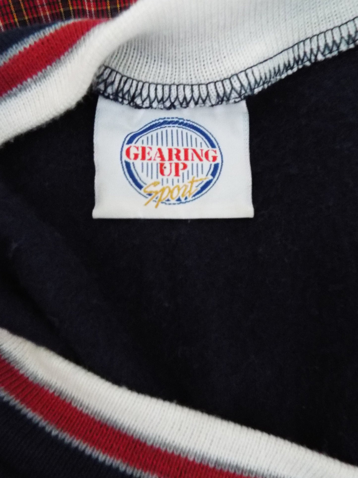Vintage Vee Neck Sweatshirt by Gearing Up Sport