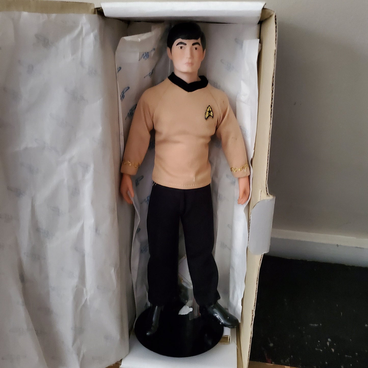 Vintage Sulu Porcelain Doll by RJ Ernst