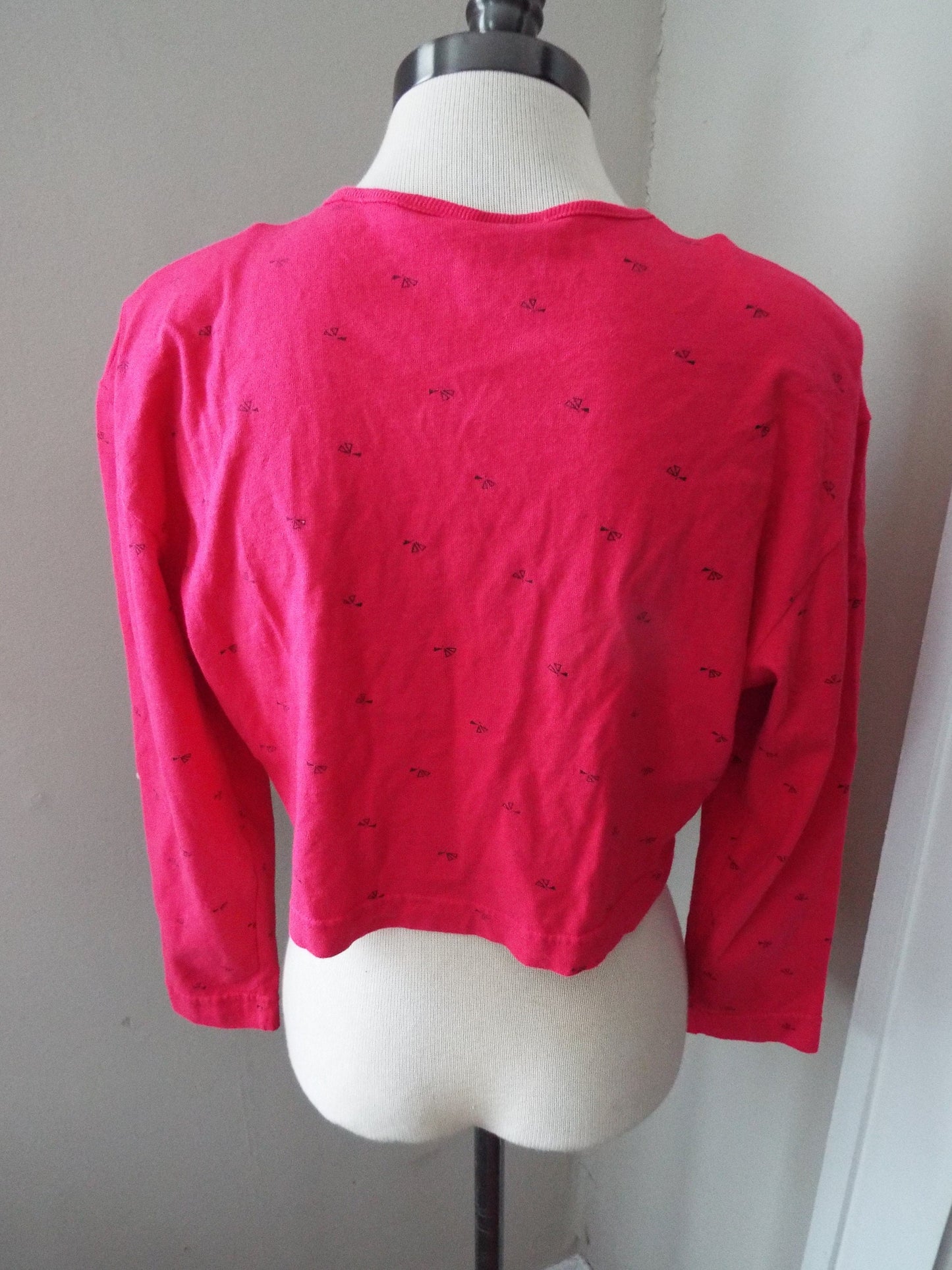 Vintage Long Sleeve Pink Blouse by Michael