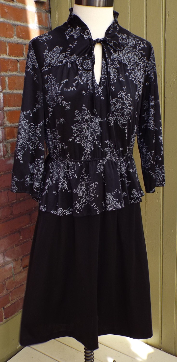 Vintage Long Sleeve Dress by Jane Baar New York