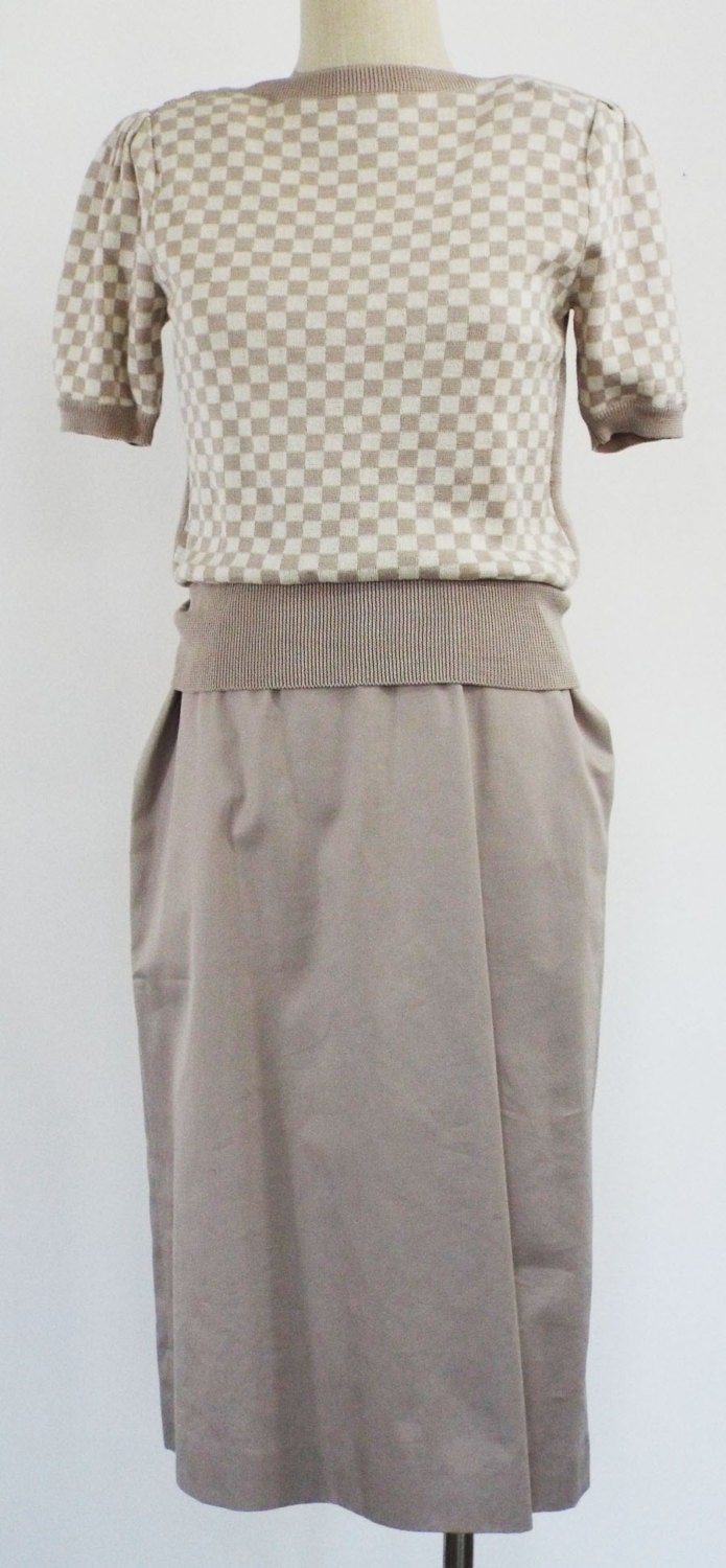 Vintage Short Sleeve Dress by Ciao Limited