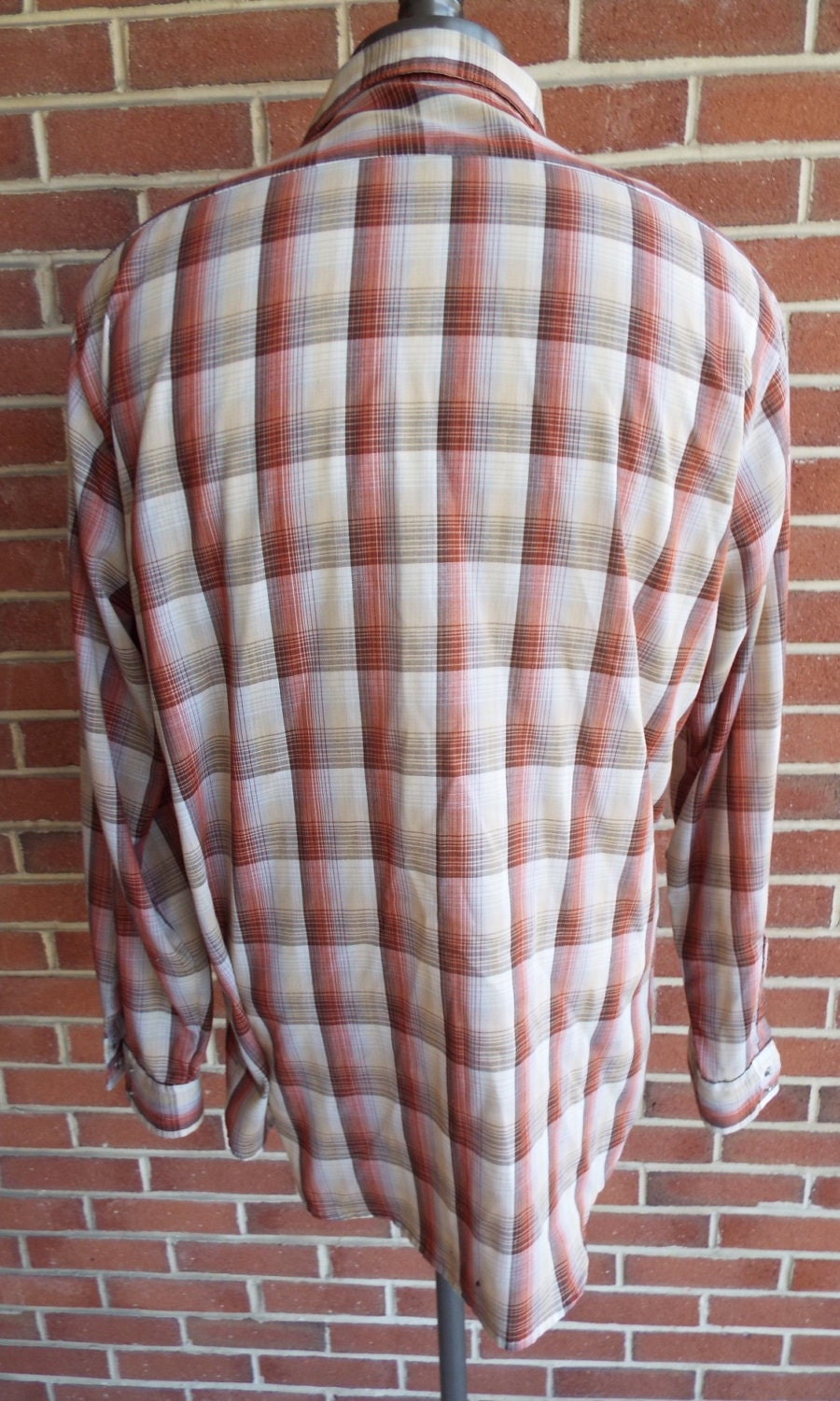 Vintage Long Sleeve Extra Large Western Snap Shirt by Lee