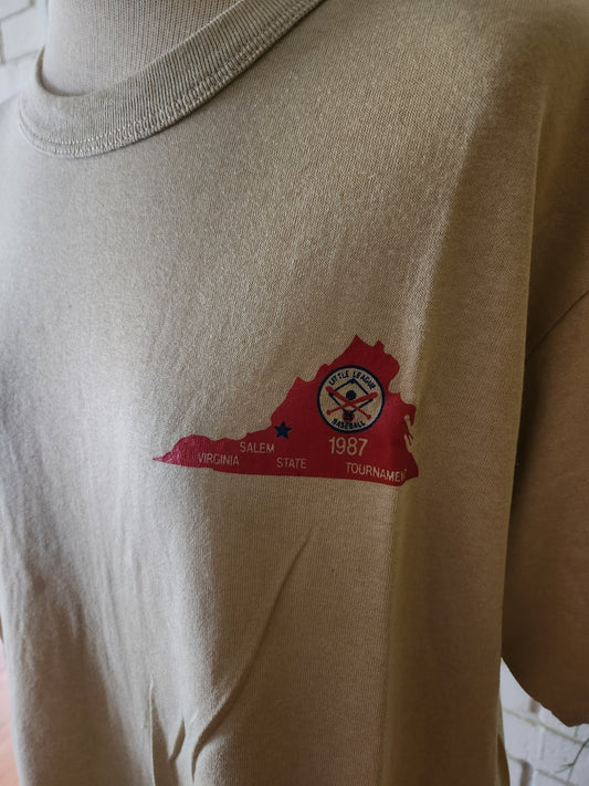 Vintage UNWORN Salem Little League T Shirt by Russell Athletic