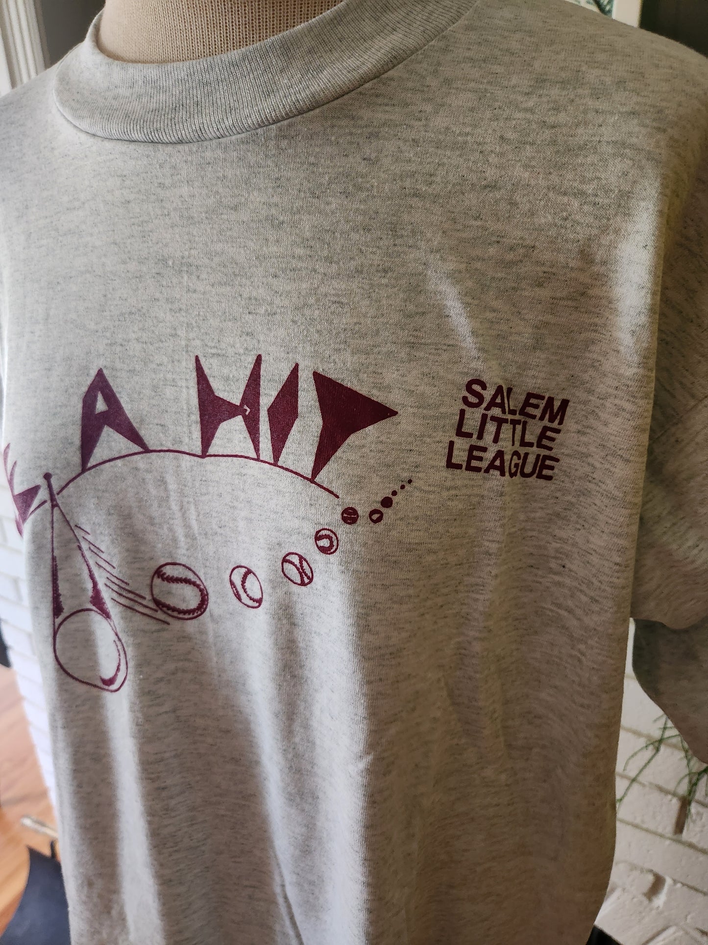 Vintage UNWORN Salem Little League T Shirt by Screen Stars Best