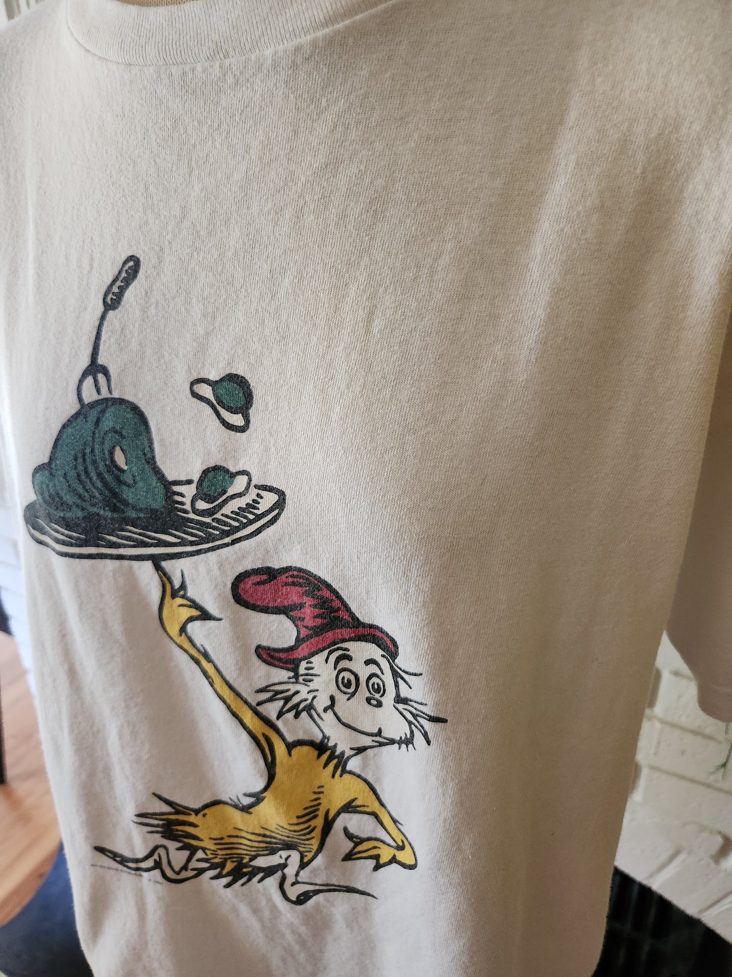Vintage Dr. Seuss Green Eggs and Ham T Shirt