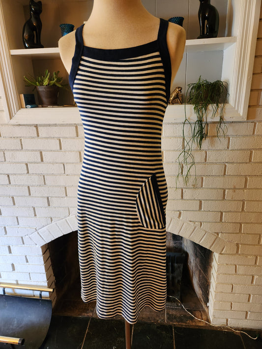 Vintage Sleeveless Striped Dress by Wrangler