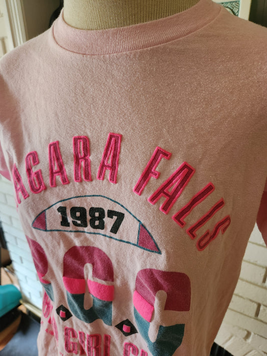 Vintage Niagara Falls Bad Girl Club T Shirt by MADE