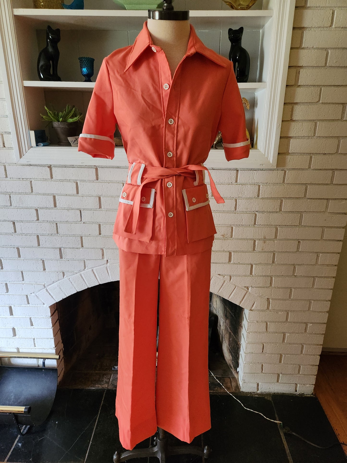 Vintage Two Piece Pant Suit by Turtle Bax