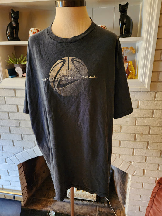 Vintage Basketball T Shirt by Nike