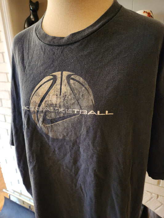 Vintage Basketball T Shirt by Nike