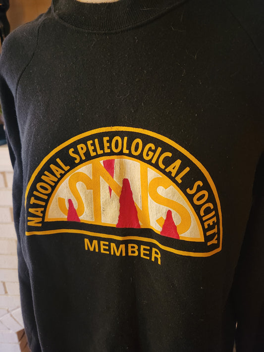 Vintage National Speleological Society Sweatshirt by Screen Stars