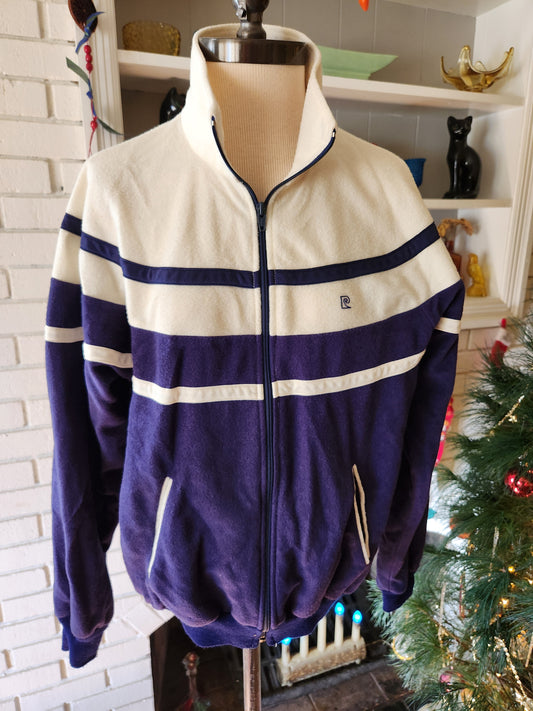 Vintage Long Sleeve Track Jacket by Pierre Cardin