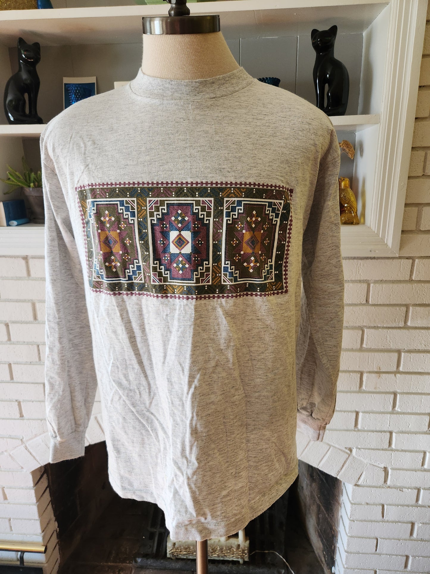 Vintage Long Sleeve T Shirt by Claiborne