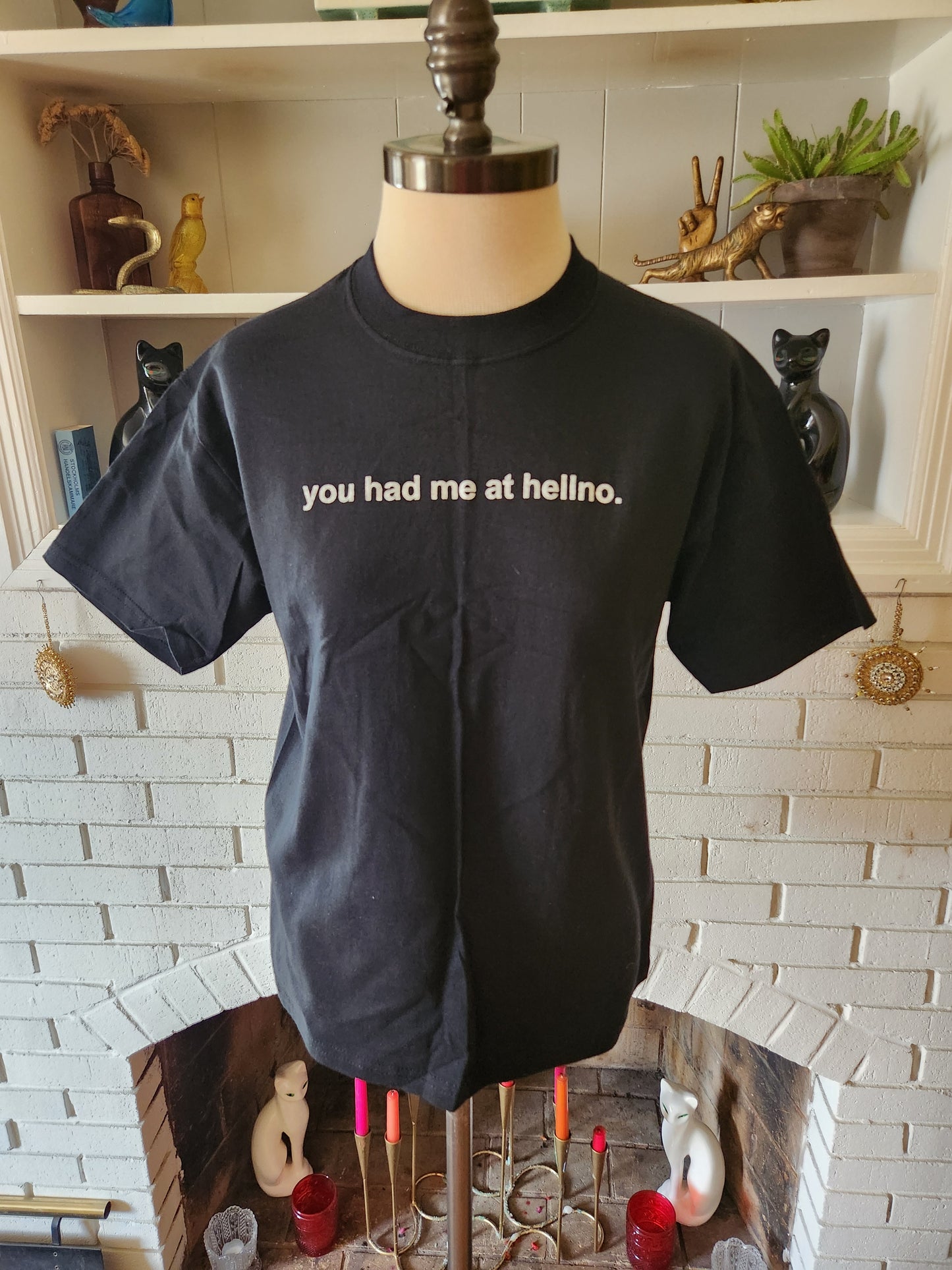 Vintage Slogan T Shirt by Jerzees UNWORN!