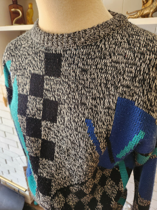 Vintage Acrylic Sweater by Reflex