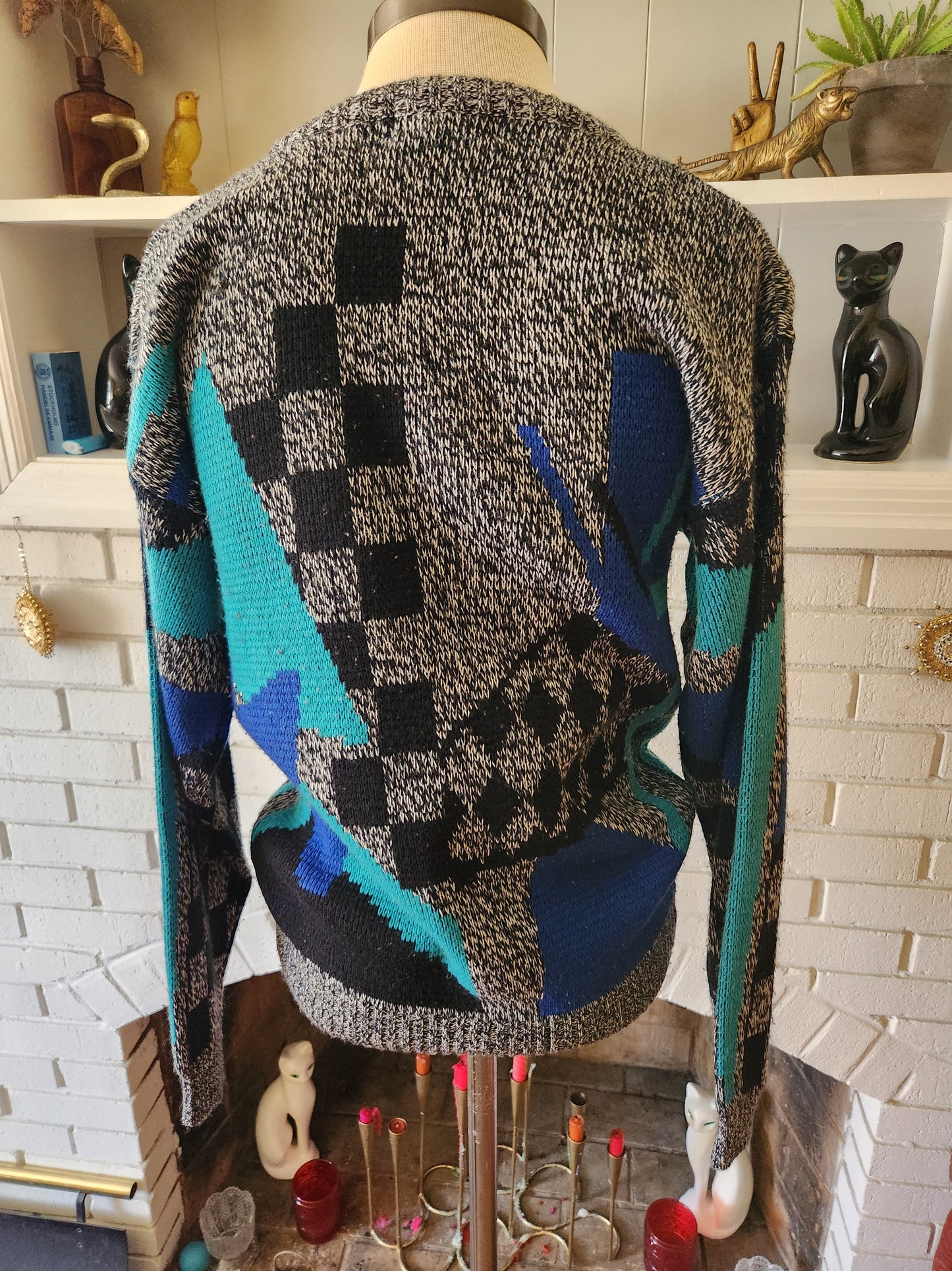 Vintage Acrylic Sweater by Reflex