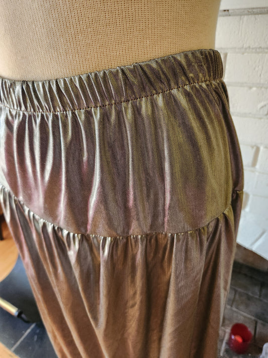 Vintage Silver Skirt by Live It Up UNWORN!