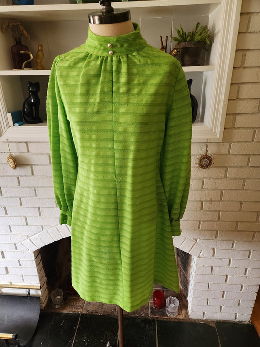 Vintage Hand Made Long Sleeve Dress