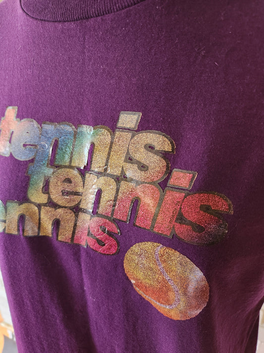 Vintage Tennis T Shirt by Screen Stars Best
