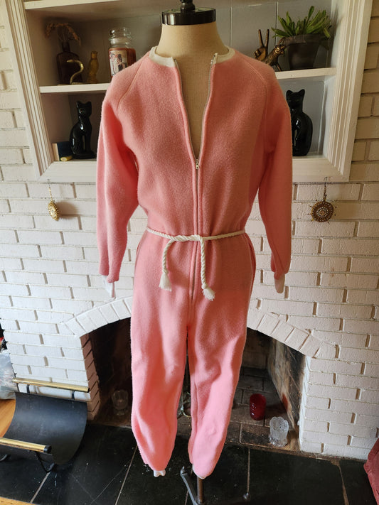 Vintage Pink Onesie by Bunny Sleeper Too