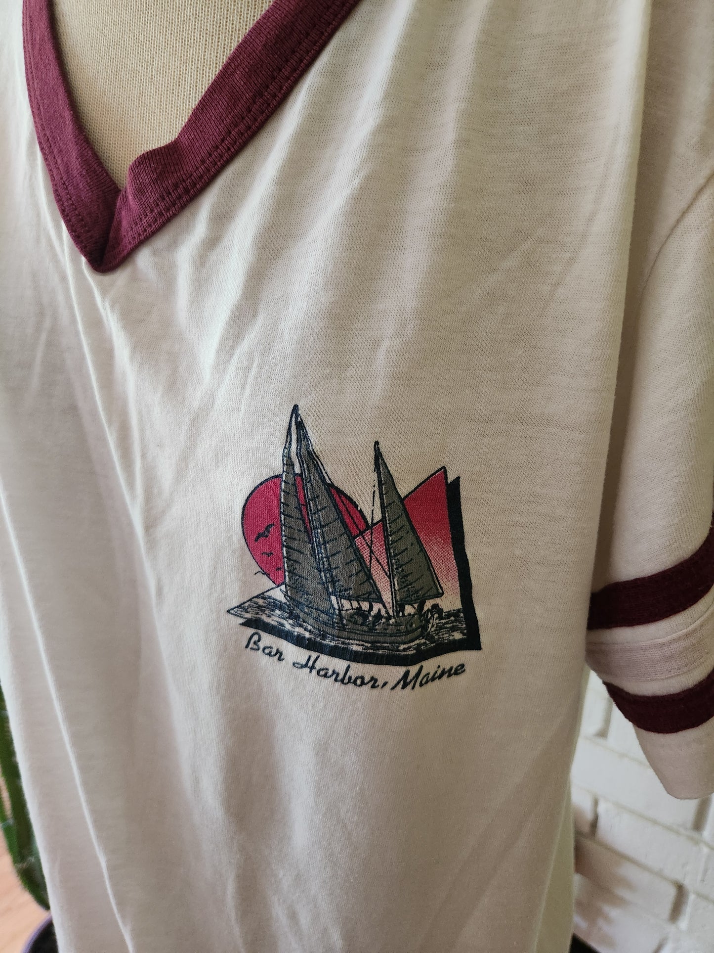 Vintage Bar Harbor Maine T Shirt by What A Break!