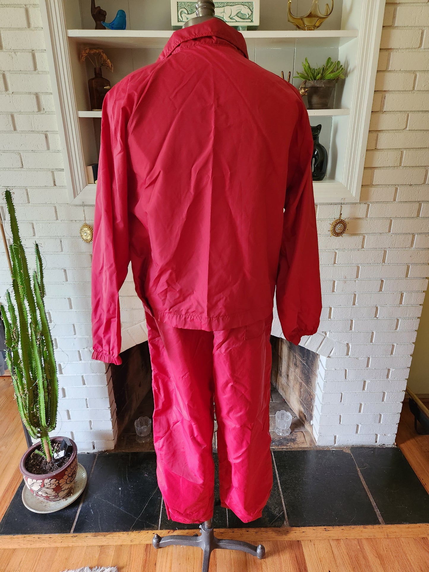 Vintage Long Sleeve Windbreaker Track Suit by London Fog