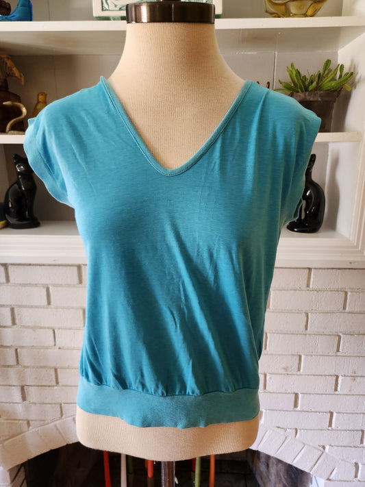 Vintage Blue Tank Top Shirt