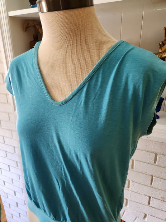 Vintage Blue Tank Top Shirt