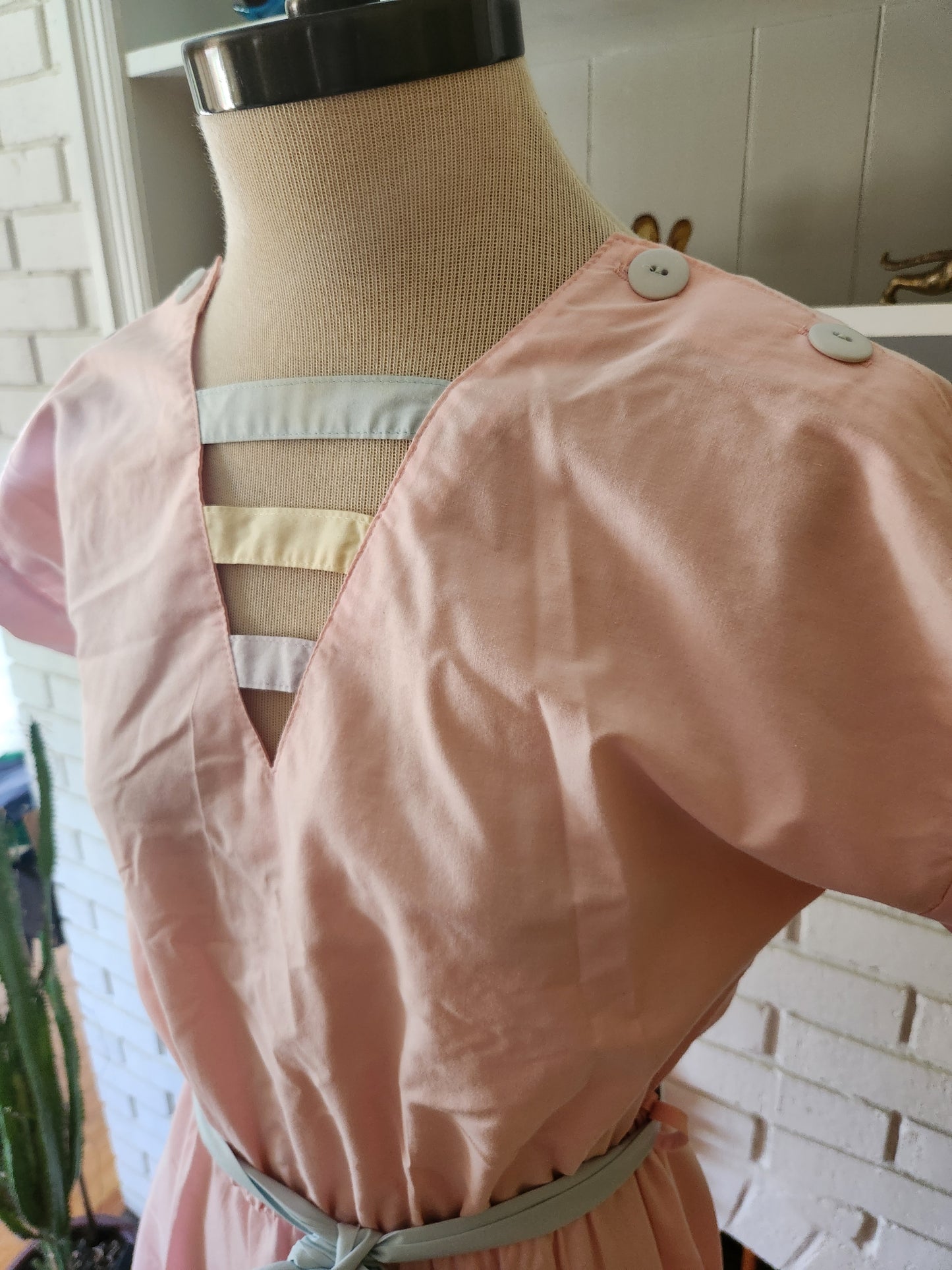 Vintage Sleeveless Pink Dress by Byer Too!