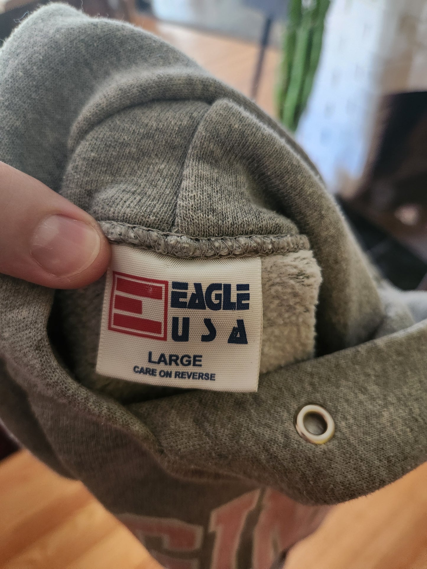 Vintage Virginia Hoodie Sweatshirt by Eagle USA