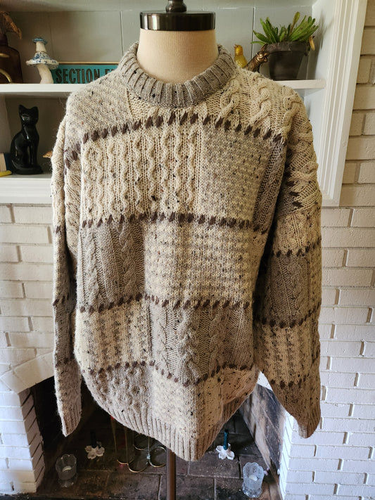 Vintage Wool Sweater by Lands' End