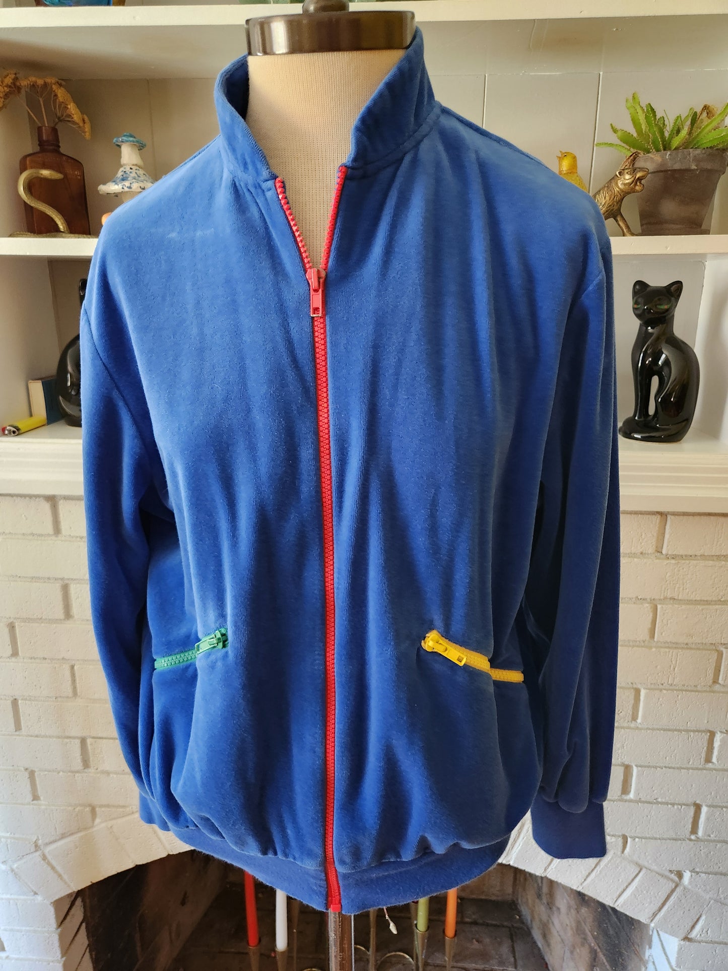 Vintage Track Jacket Sweatshirt by Ariel Petites