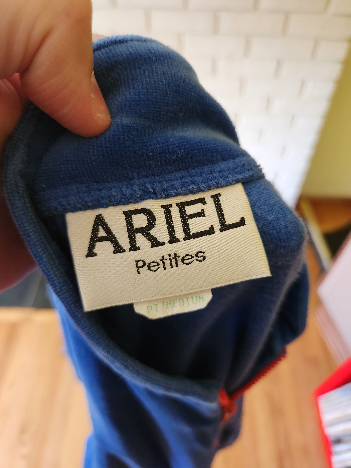 Vintage Track Jacket Sweatshirt by Ariel Petites