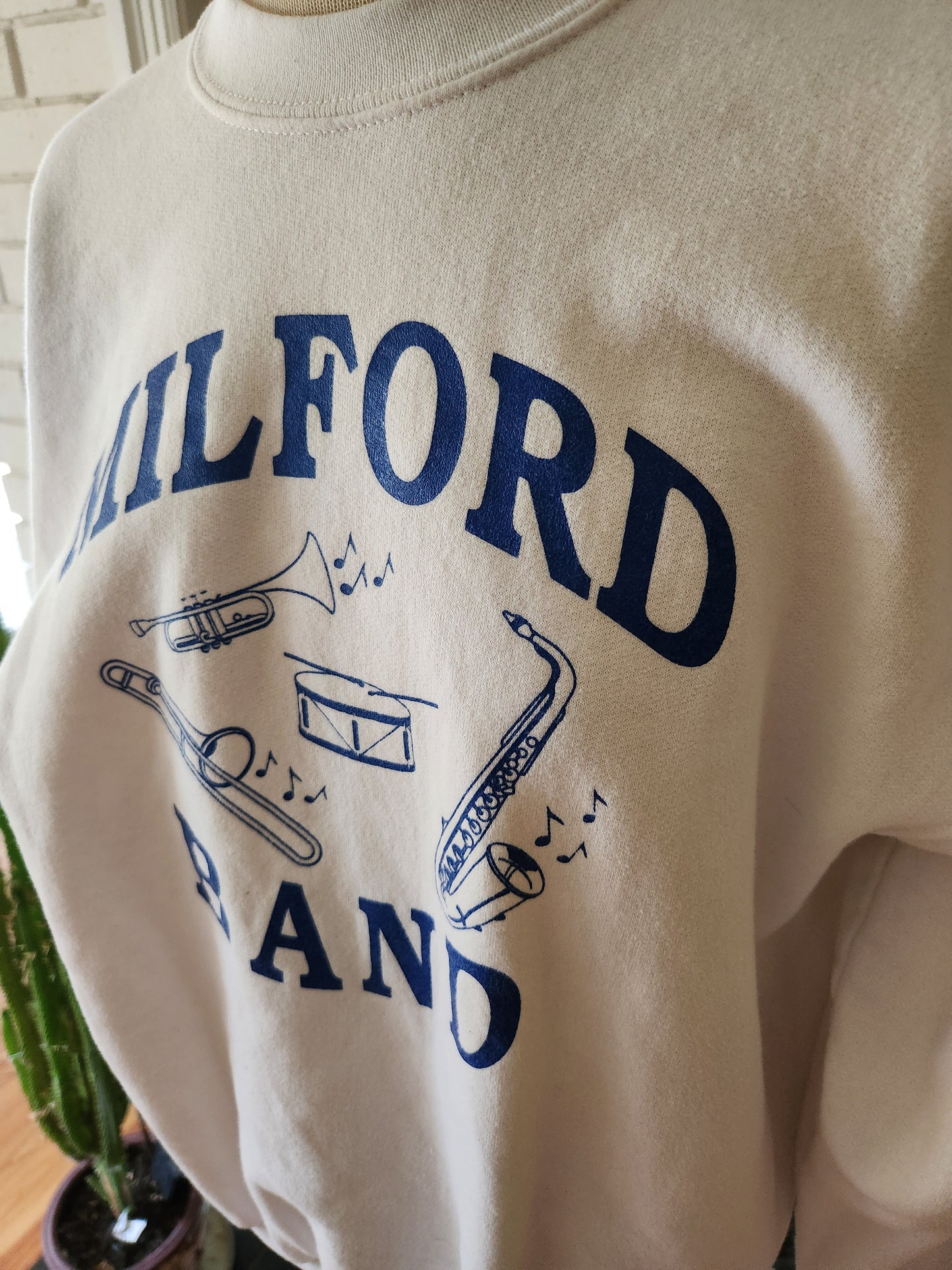 Vintage Milford Band Sweatshirt by College Lane