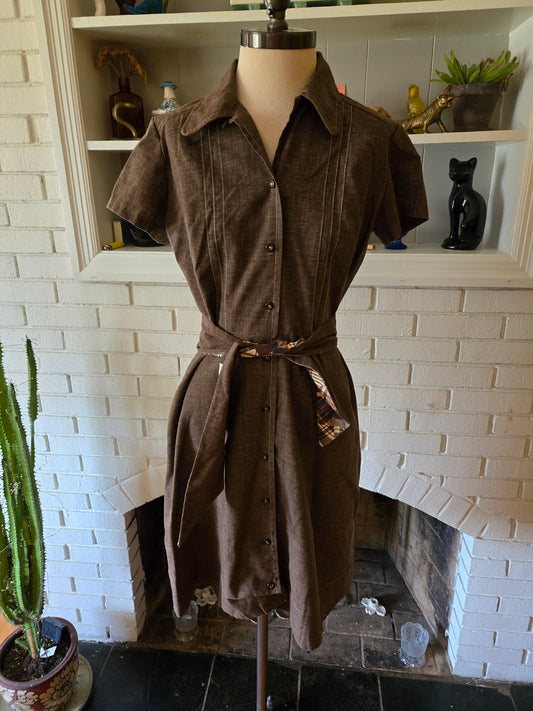 Vintage Short Sleeve Dress by Kenny Classics