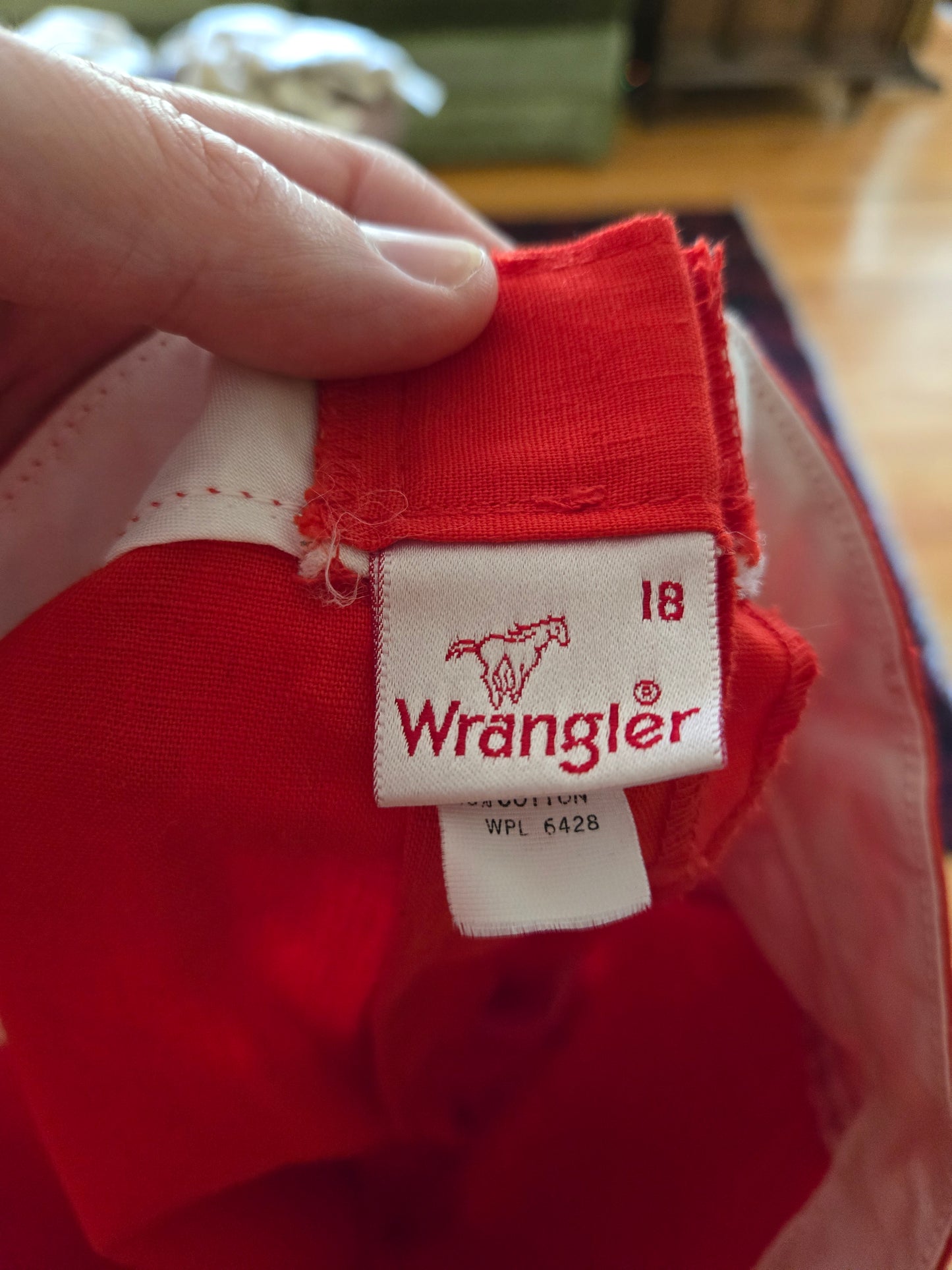 Vintage Red Shorts by Wrangler