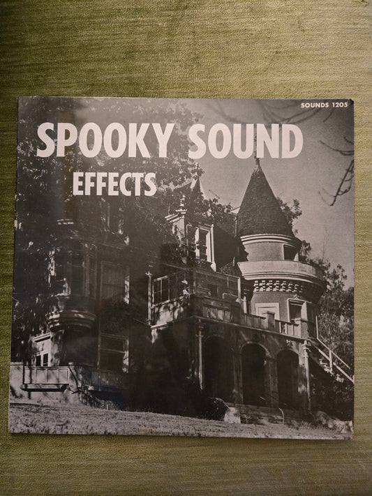 Vintage Spooky Sound Effects Vinyl Record UNOPENED!