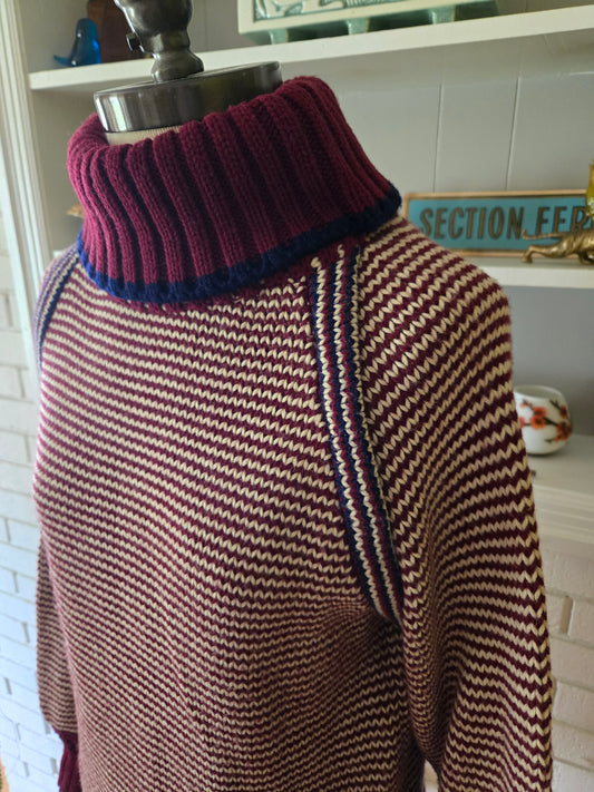 Vintage Long Sleeve Acrylic Sweater by Donnkenny