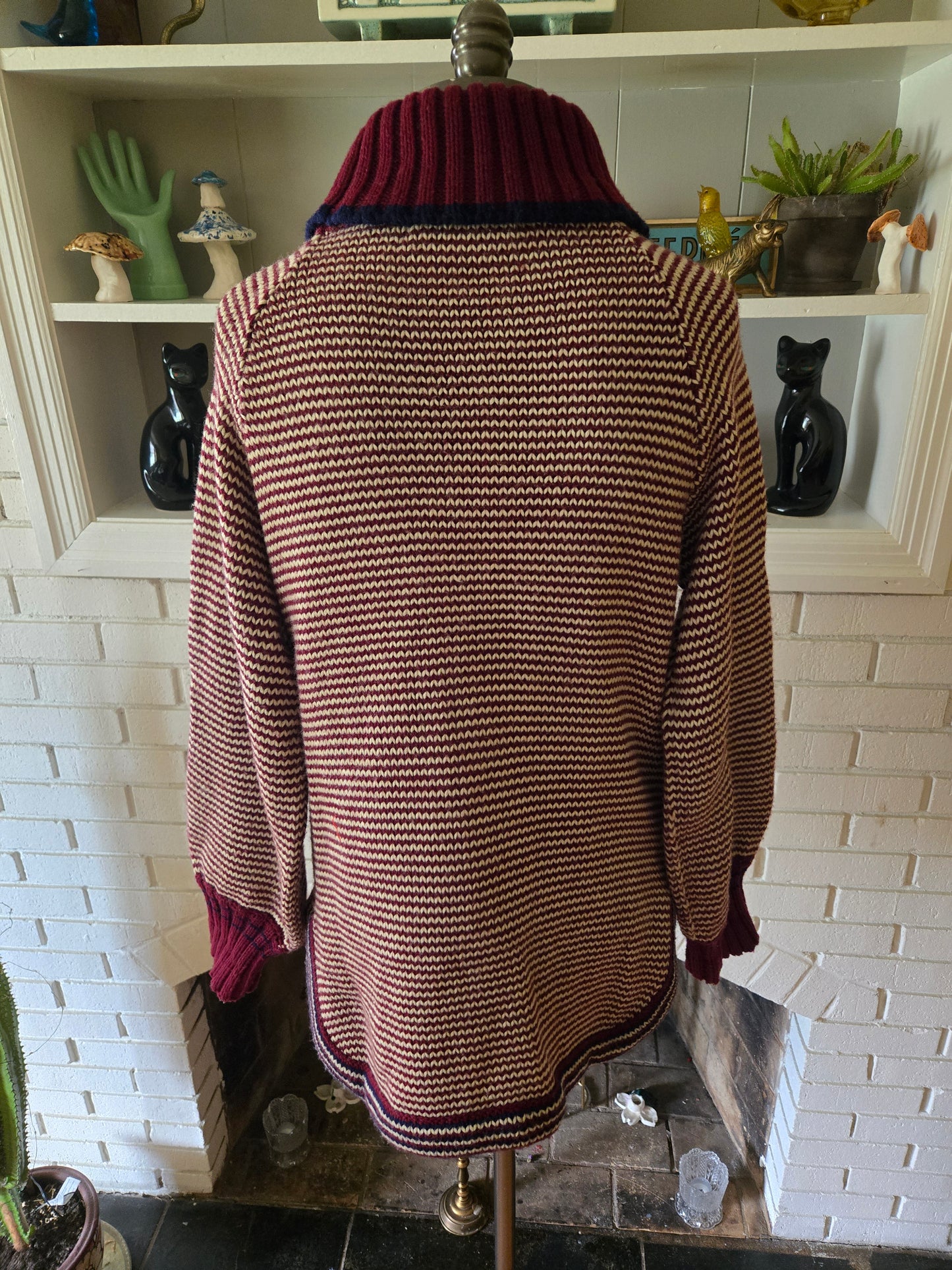 Vintage Long Sleeve Acrylic Sweater by Donnkenny