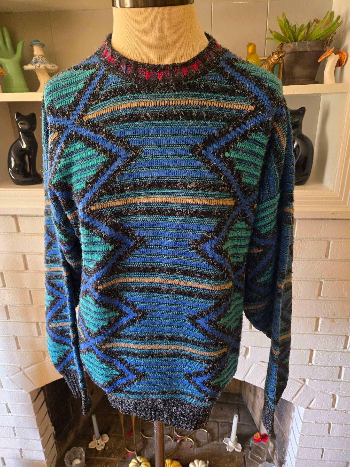 Vintage Long Sleeve Sweater by Firenze