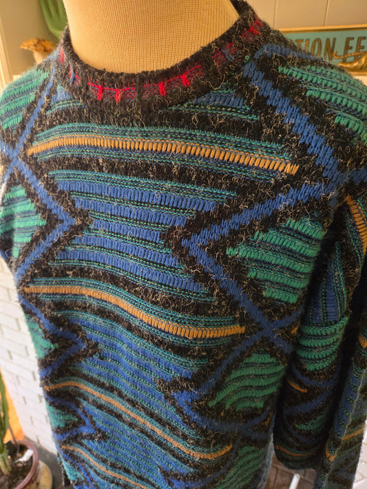 Vintage Long Sleeve Sweater by Firenze