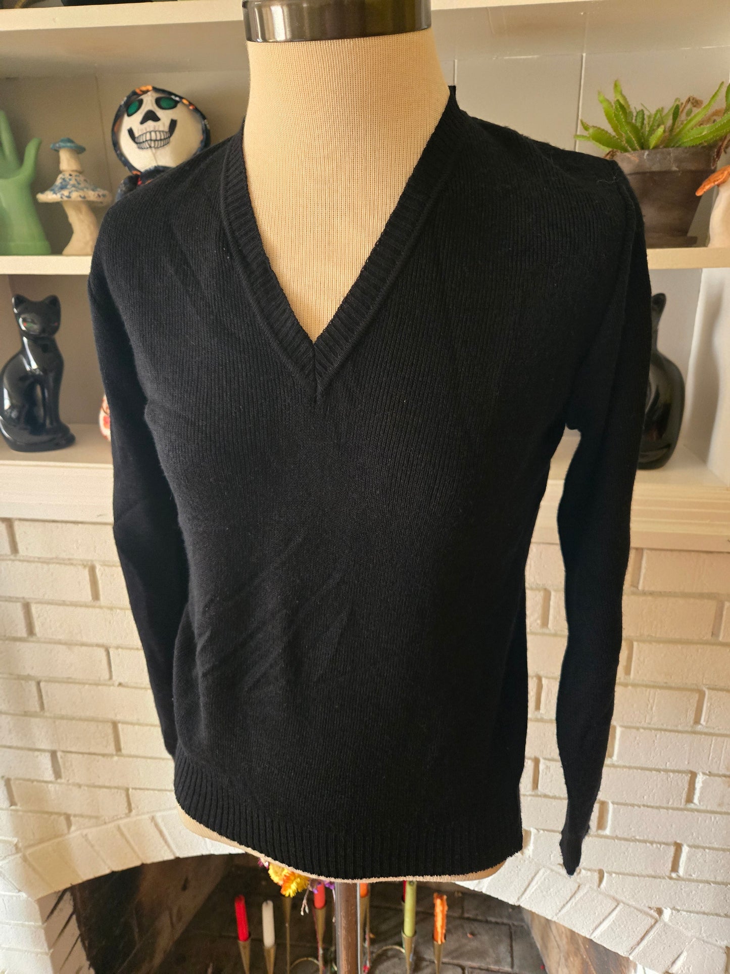 Vintage Long Sleeve Acrylic Sweater by Majestic International