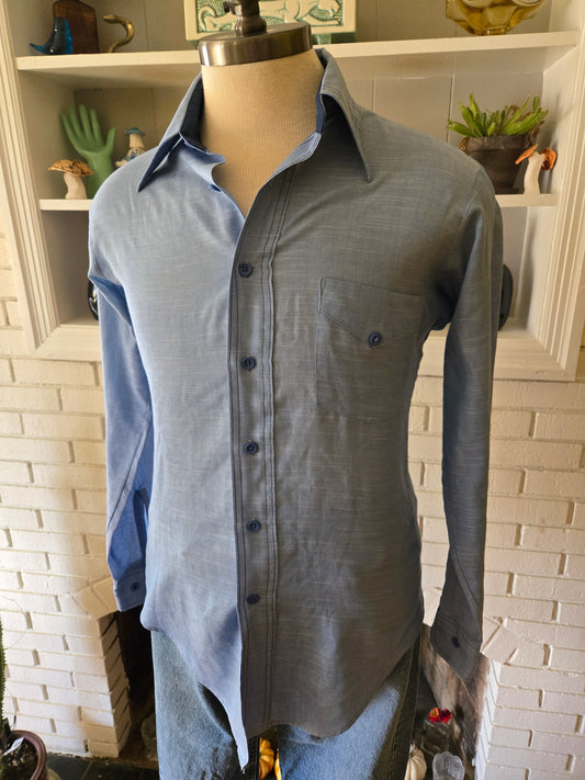 Vintage Long Sleeve Button Down Shirt by Van Heusen