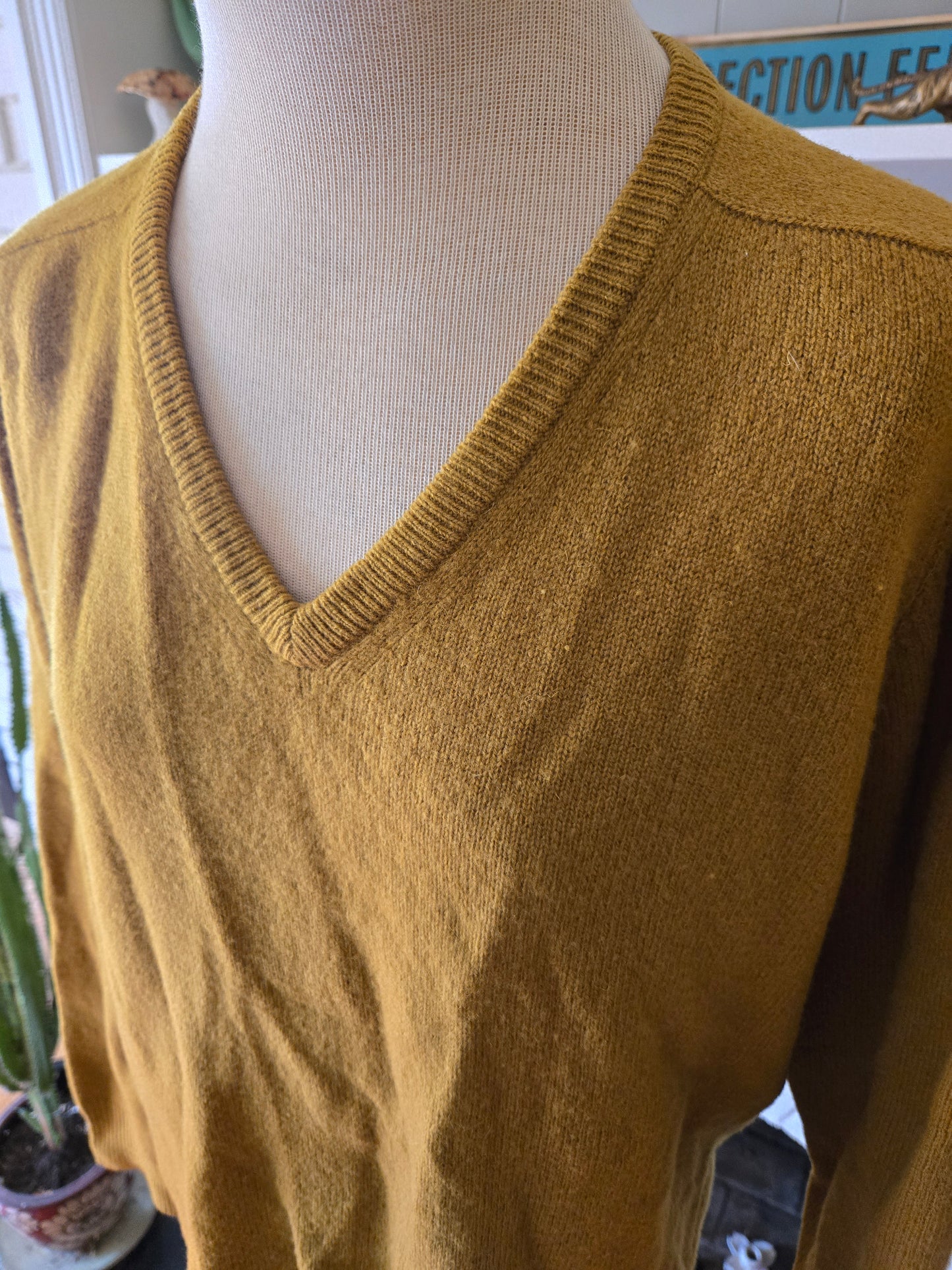 Vintage Long Sleeve Wool Sweater by McGregor