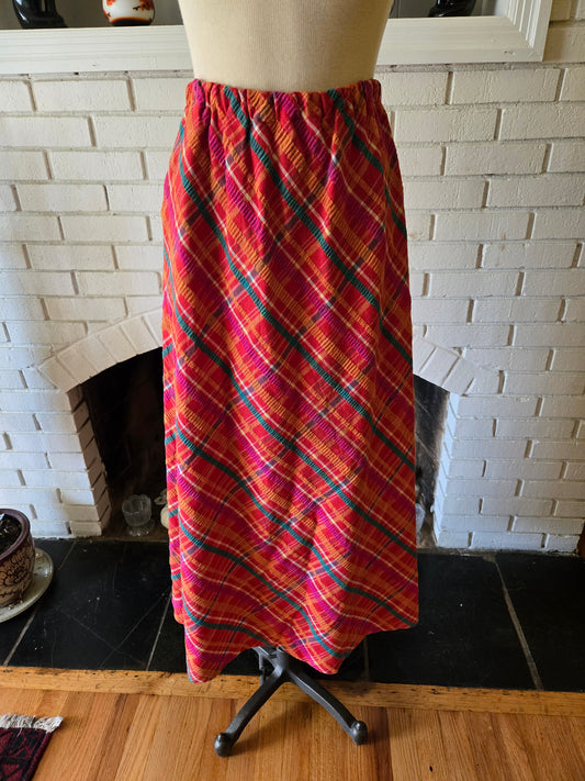 Vintage Plaid Skirt by New Issues