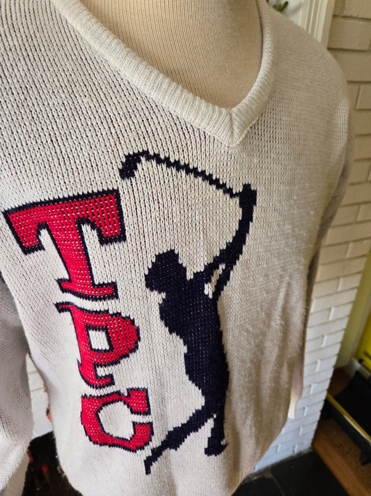 Vintage Long Sleeve Sweater by Tournament Players Club