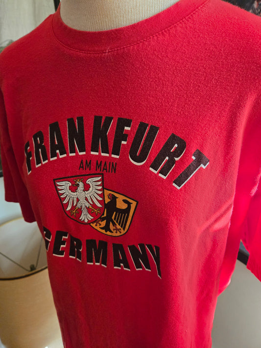 Vintage Frankfurt Germany T Shirt from the 80s/90s by Kleiber Textiles